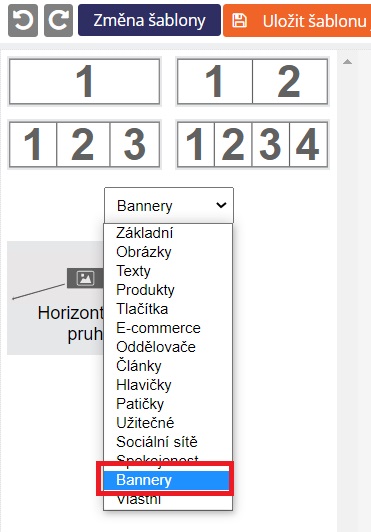 Nastaven&iacute; segmentů
